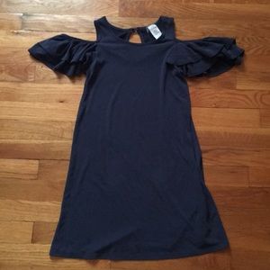 kids dress with open shoulders